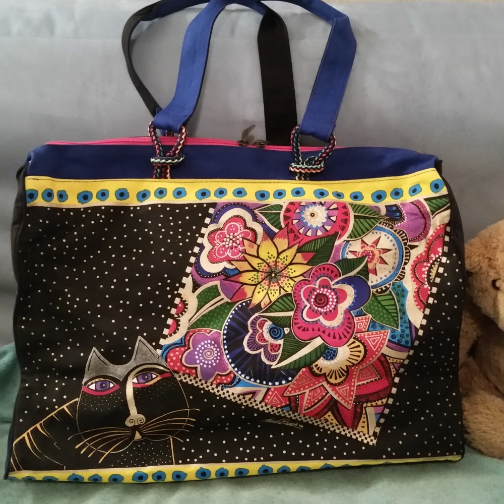 Laurel Burch Travel & Tote Bag. NWT - Picture 3 of 8